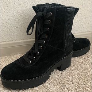 Combat Boots 9 Vince Camuto Black